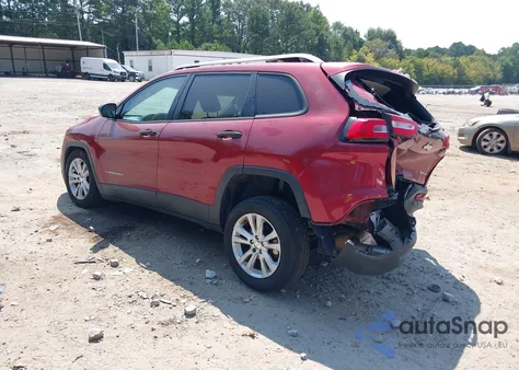 2015 Jeep Cherokee Sport from USA, damaged, VIN 1C4PJLAB9FW731867